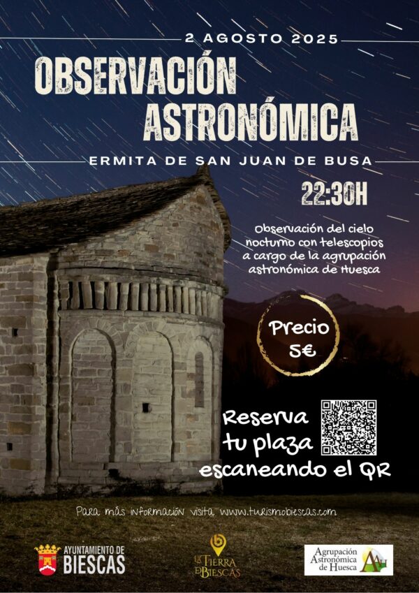 Vive una noche de estrellas: Observación astronómica en San Juan de Busa